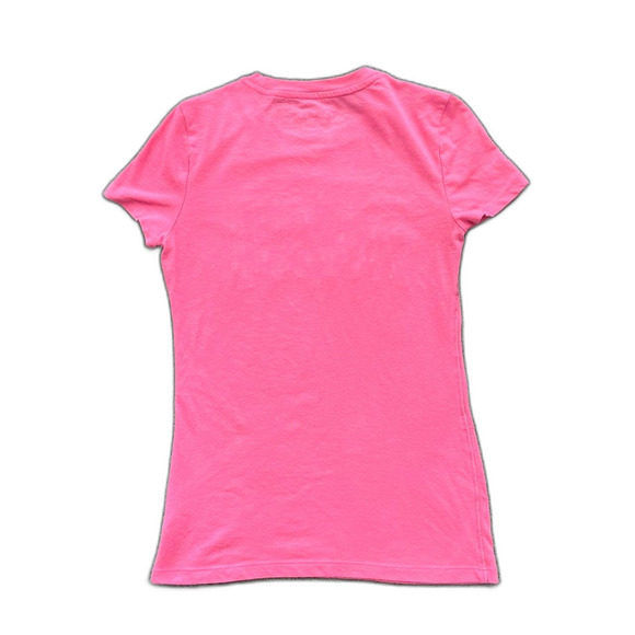 aeropostale pink tee aero logo top classic t-shirt - Picture 2 of 6